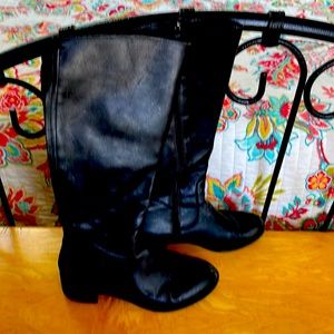 Franco sarto black tall boot